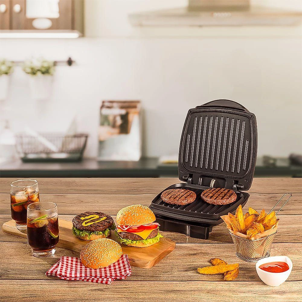 Grill Elétrico Burguer Oster 2 Em 1 Com Estufa 220V