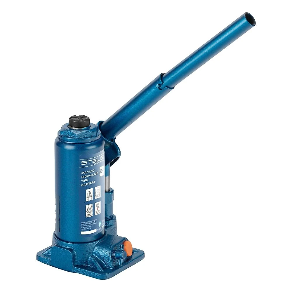 Macaco hidráulico garrafa 2 toneladas elevação 158-308mm stels 5110055