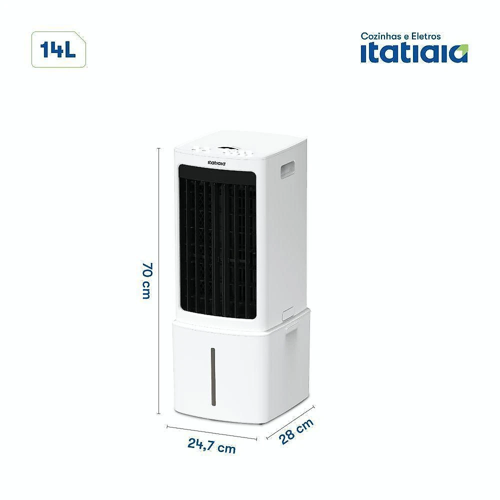 Climatizador de ar itatiaia 14l 127v (caita1140a)