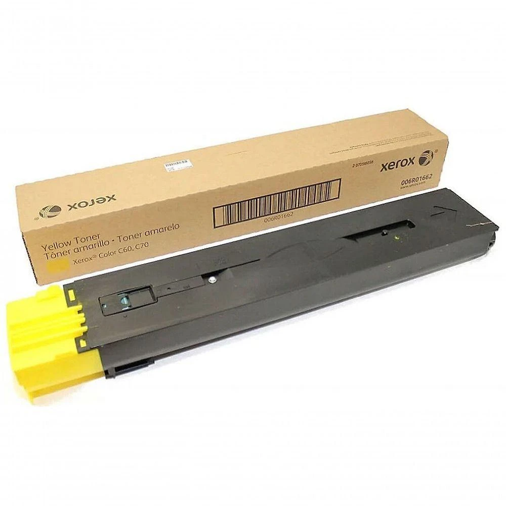 Toner Xerox Amarelo 006R01662 para Color C60 e C70 Original