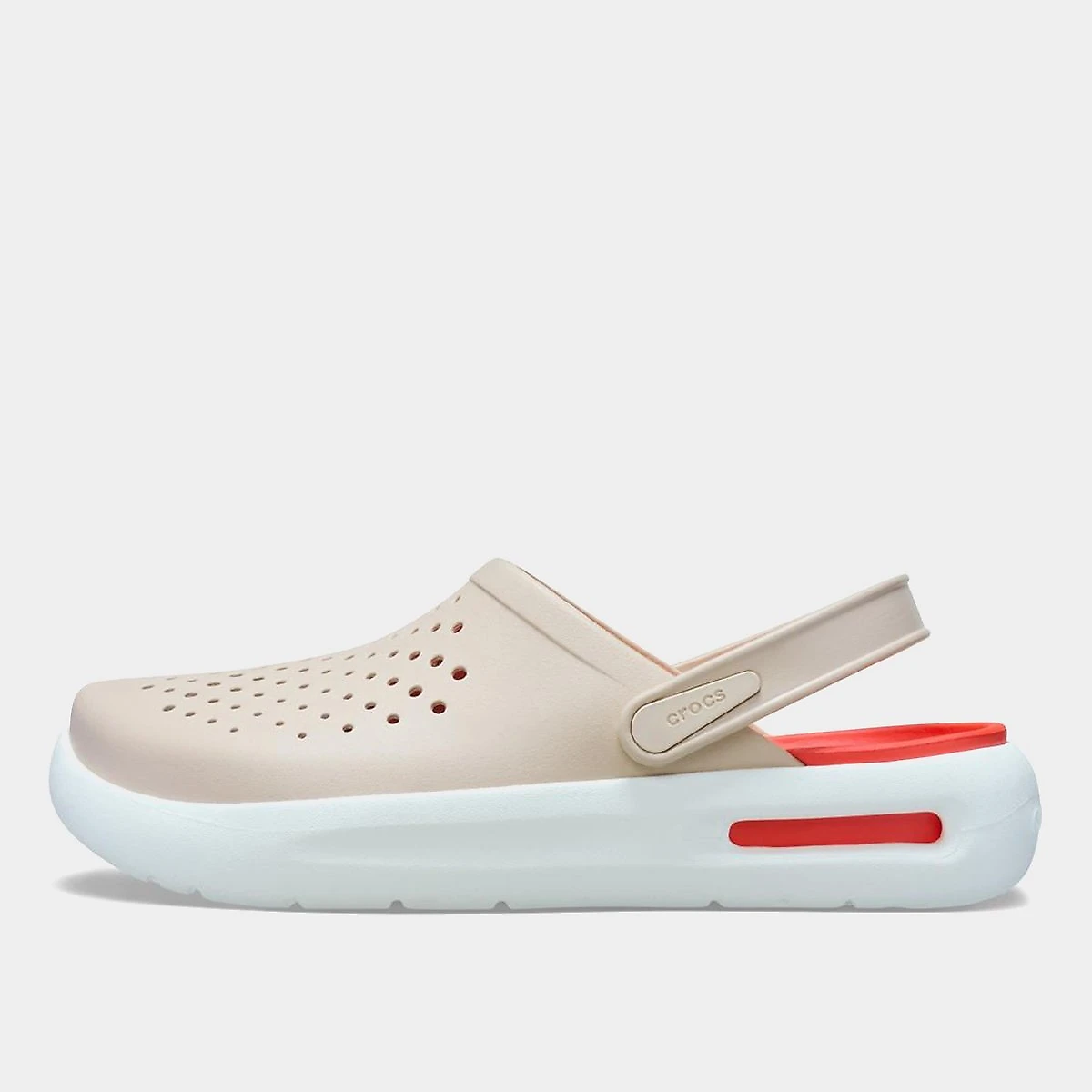Sandália Crocs Inmotion Clog Rosa+Branco - 35