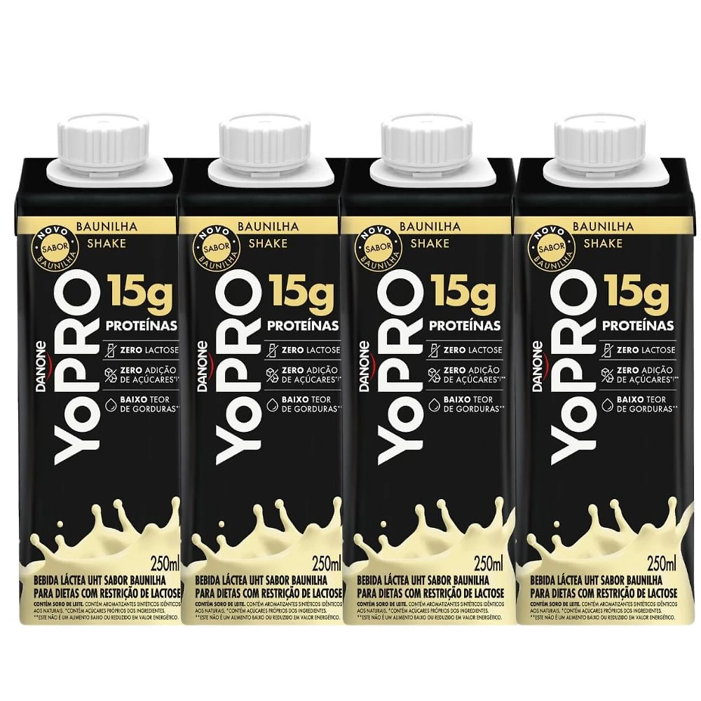Kit 4 YoPRO Bebida Láctea UHT … | Shopping do Inter