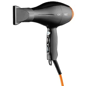 Secador de Cabelos Taiff Titanium Colors com Emissão de Íons Motor AC Profissional Preto/Laranja 2100W 110V