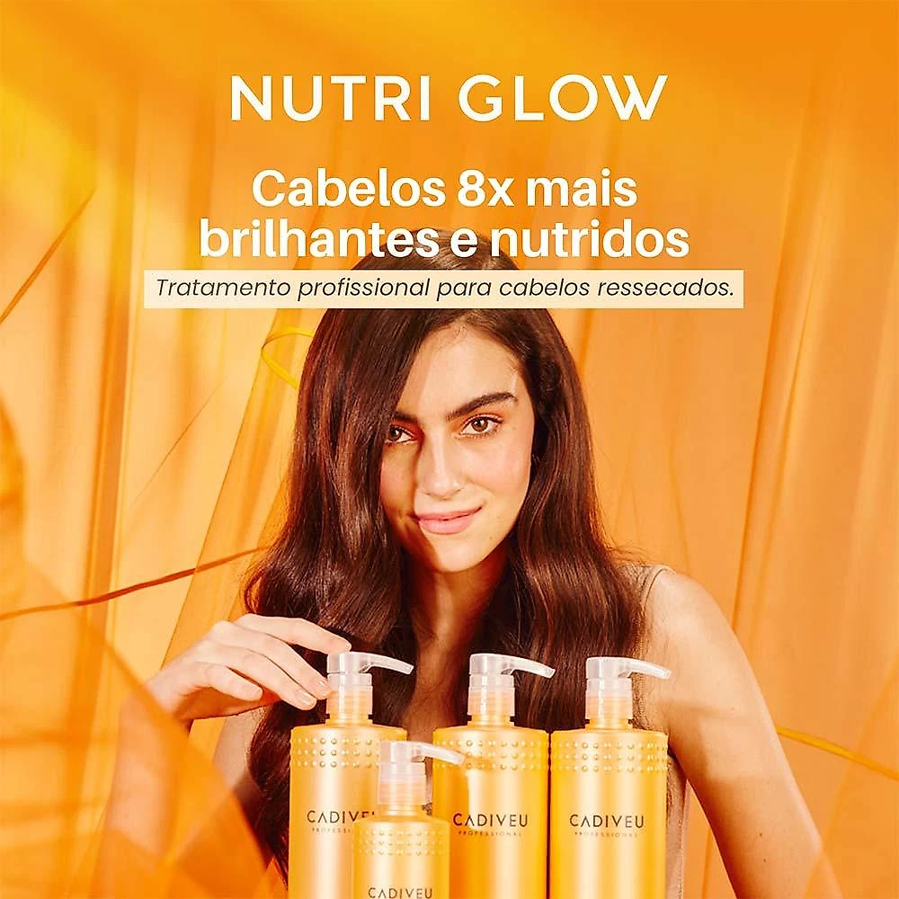 Cadiveu professional nutri glow condicionador profissional 980ml