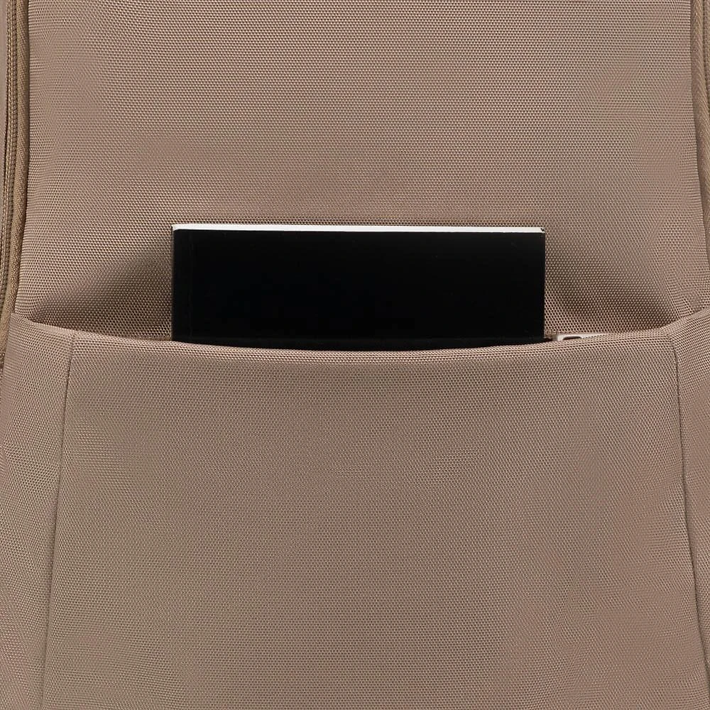 Mochila Feminina Executiva Para Notebook Versatille Marrom Marrom