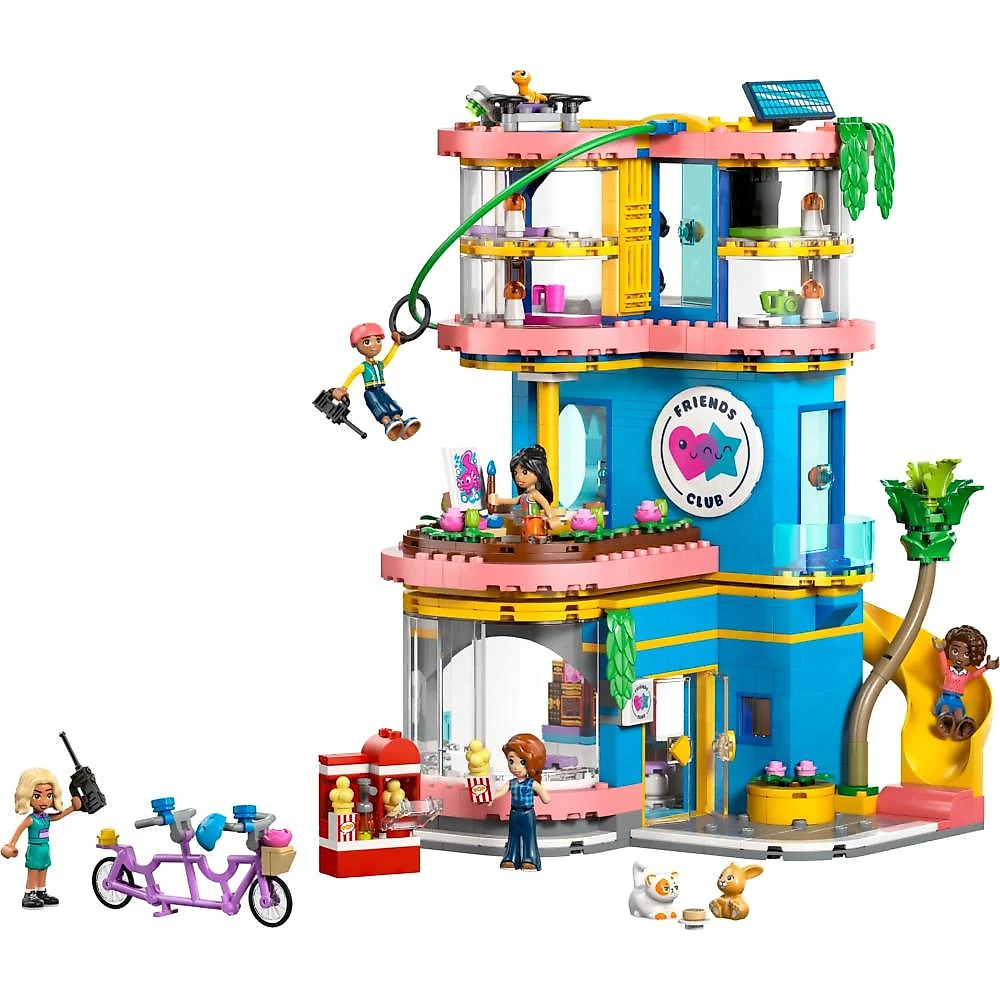 Lego® friends - casa do clube dos amigos de heartlake city azul