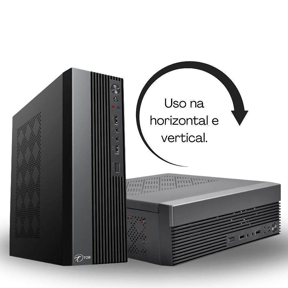 Computador PDV com Impressora e Monitor Core I5 6aG 8GB SSD 240GB Sistema TOB Food Embarcado Bivolt