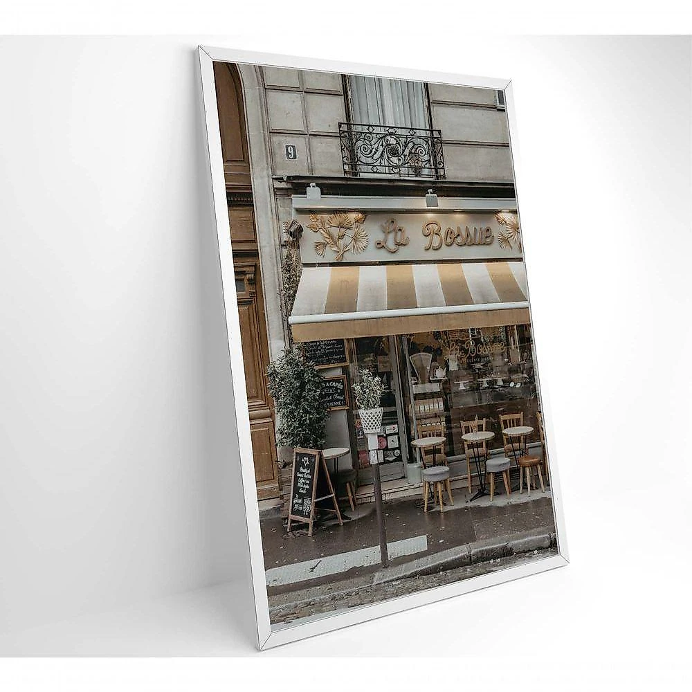 Quadro Bistrô Paris 80x120 Cm Adesivo Fotográfico