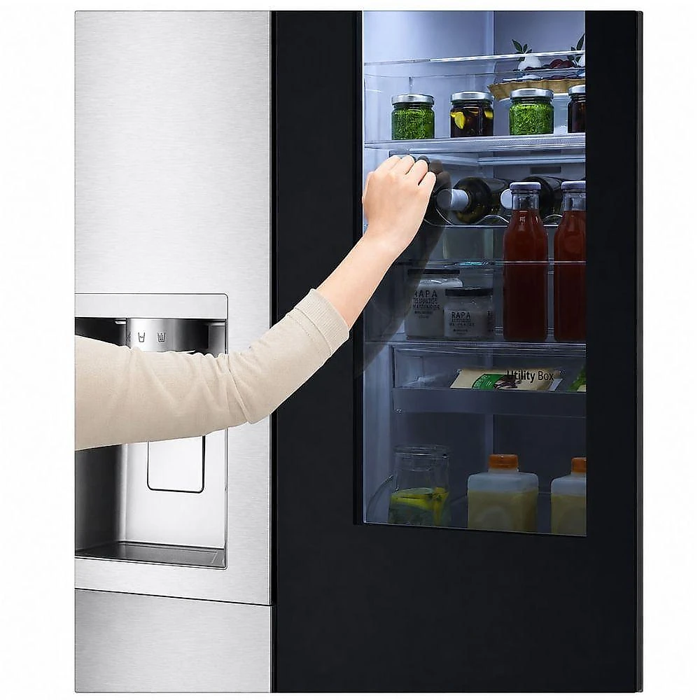 Geladeira LG Side By Side Frost Free Inverter 628L GC-X267GL5P Inox Bivolt