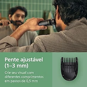 Aparador de Pelos Philips Multigroom MG3941/15 10 em 1 Bivolt