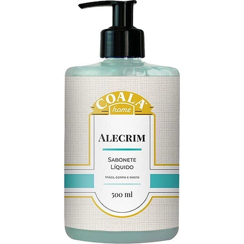 Sabonete Líquido Coala Alecrim Corpo Mãos Rosto 500ML