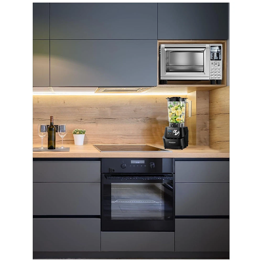 Forno Eltrico de Bancada em Ao Inoxidvel 28L com 142 Predefinies, 3 Velocidades do Ventilador e Funo Air Fryer, 110V 1800W, Nuwave Bravo XL Pro, Prata 110v