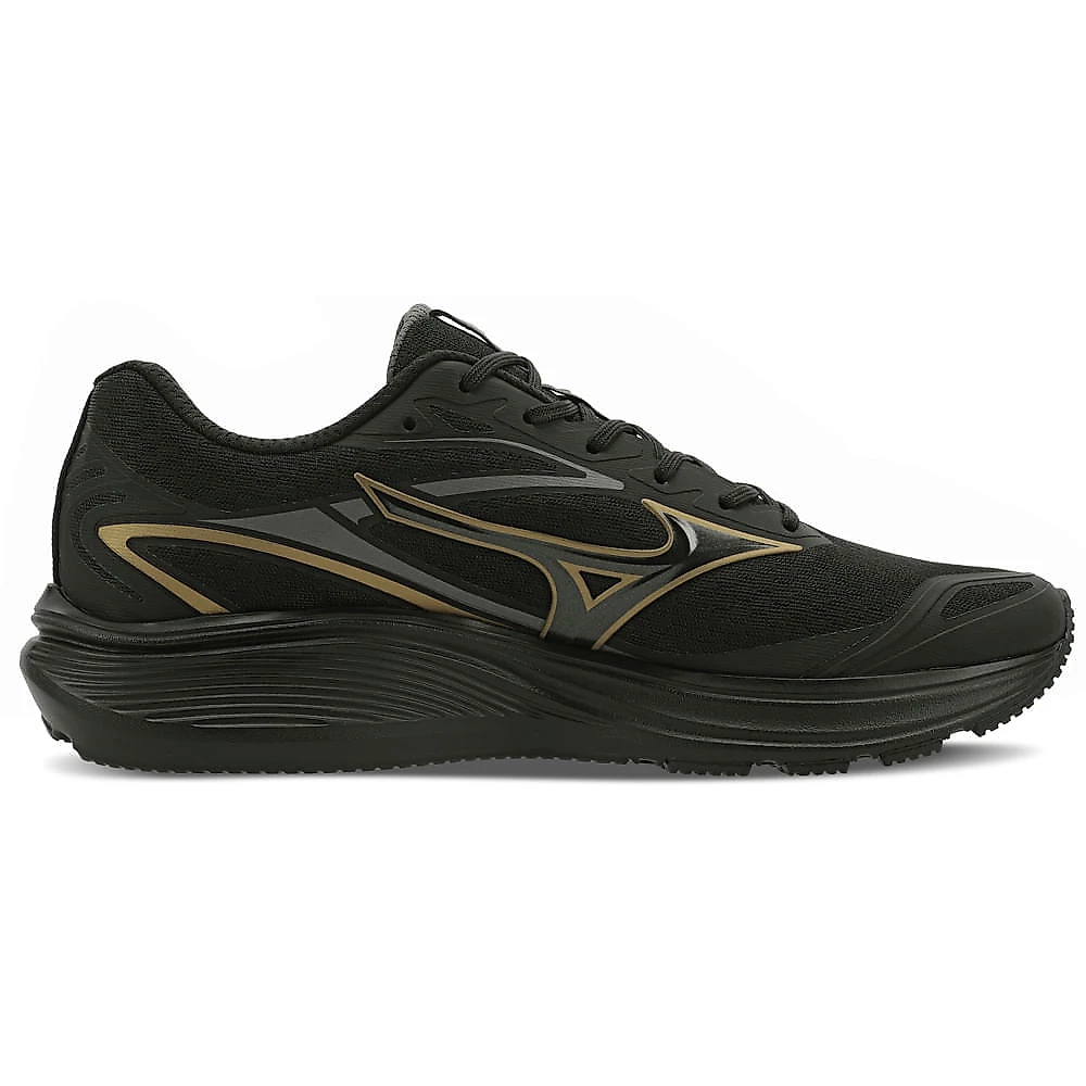 Miniatura Tênis de Corrida Masculino Mizuno Atlantis 2 Preto - 38