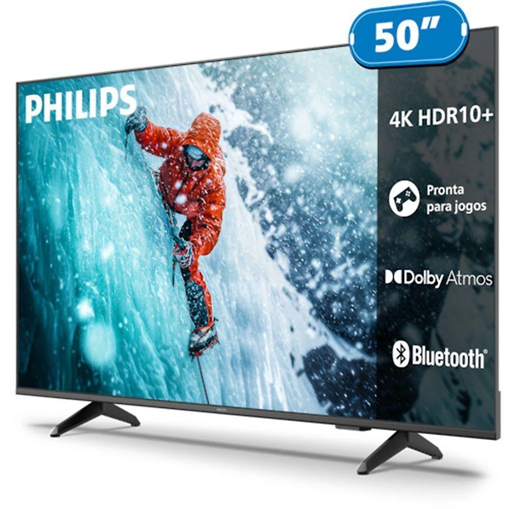 Smart TV Philips 50PUG7300-78 50 Polegadas 4K UHD LED Bivolt