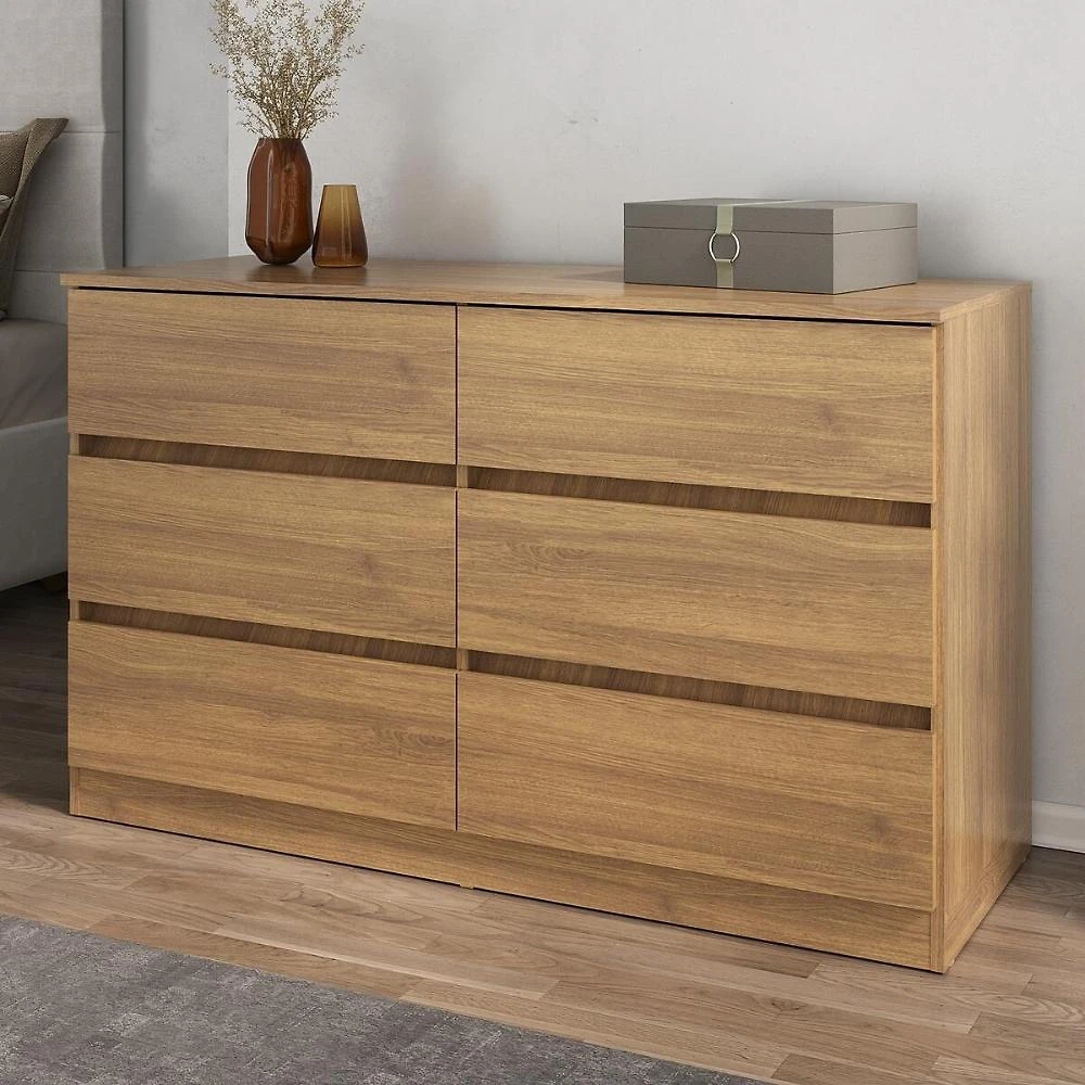 Cômoda com 6 Gavetas 120cm Multimóveis MP4396