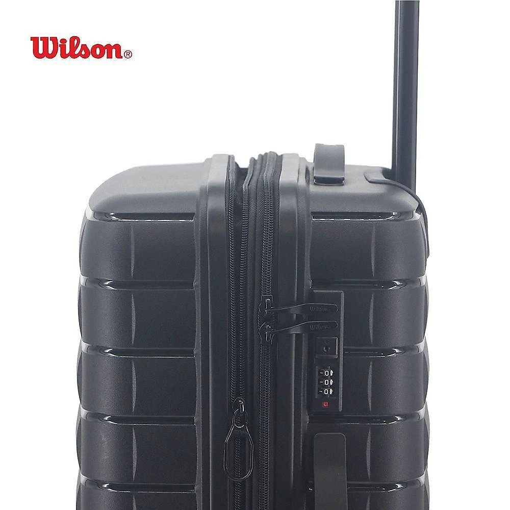 Mala Grande 43L Polipropileno Expansível Viagem Preto Wilson