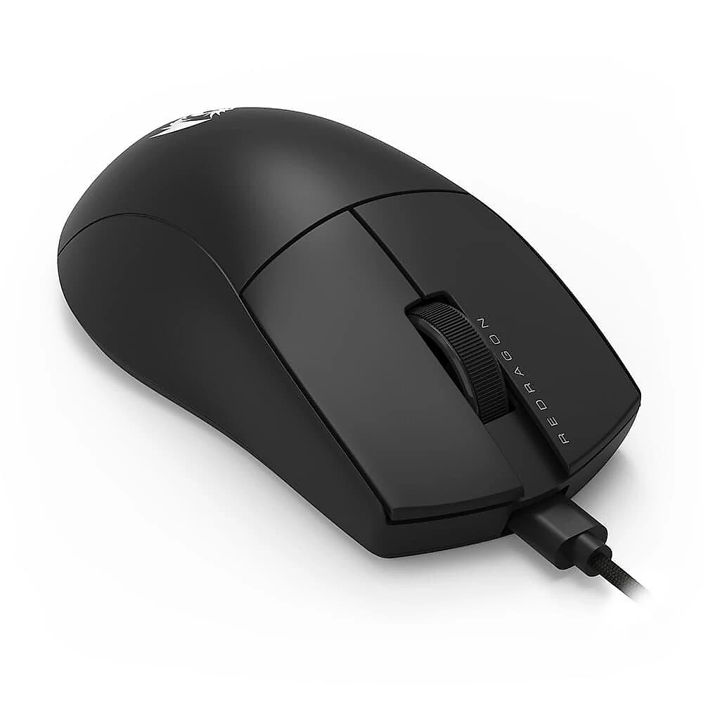 Mouse Gamer Redragon K1ng 1k M724, 12400 DPI, Ambidestro, 1000Hz, USB Tipo-C, Preto - M724