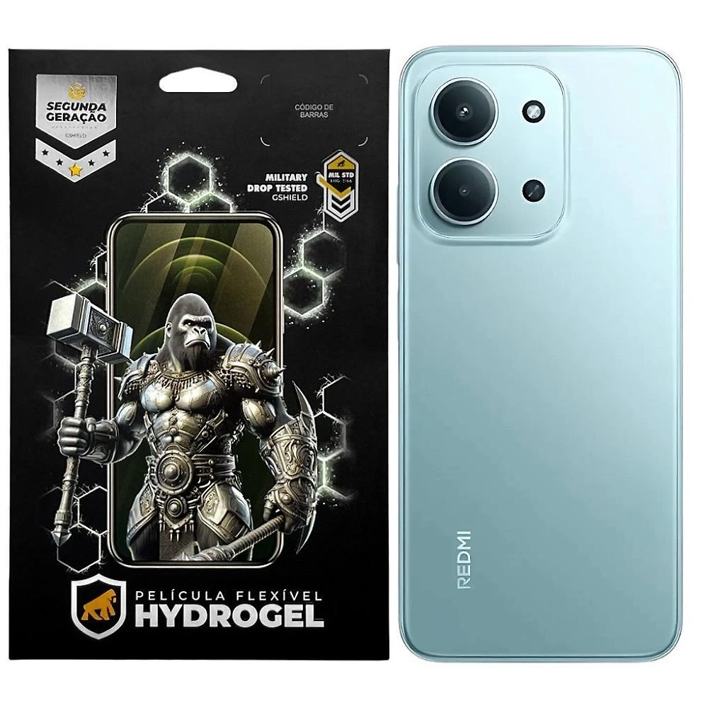 Película Gshield para Xiaomi Redmi 15C Traseira Hydrogel HD com Proteção Contra Riscos Transparente