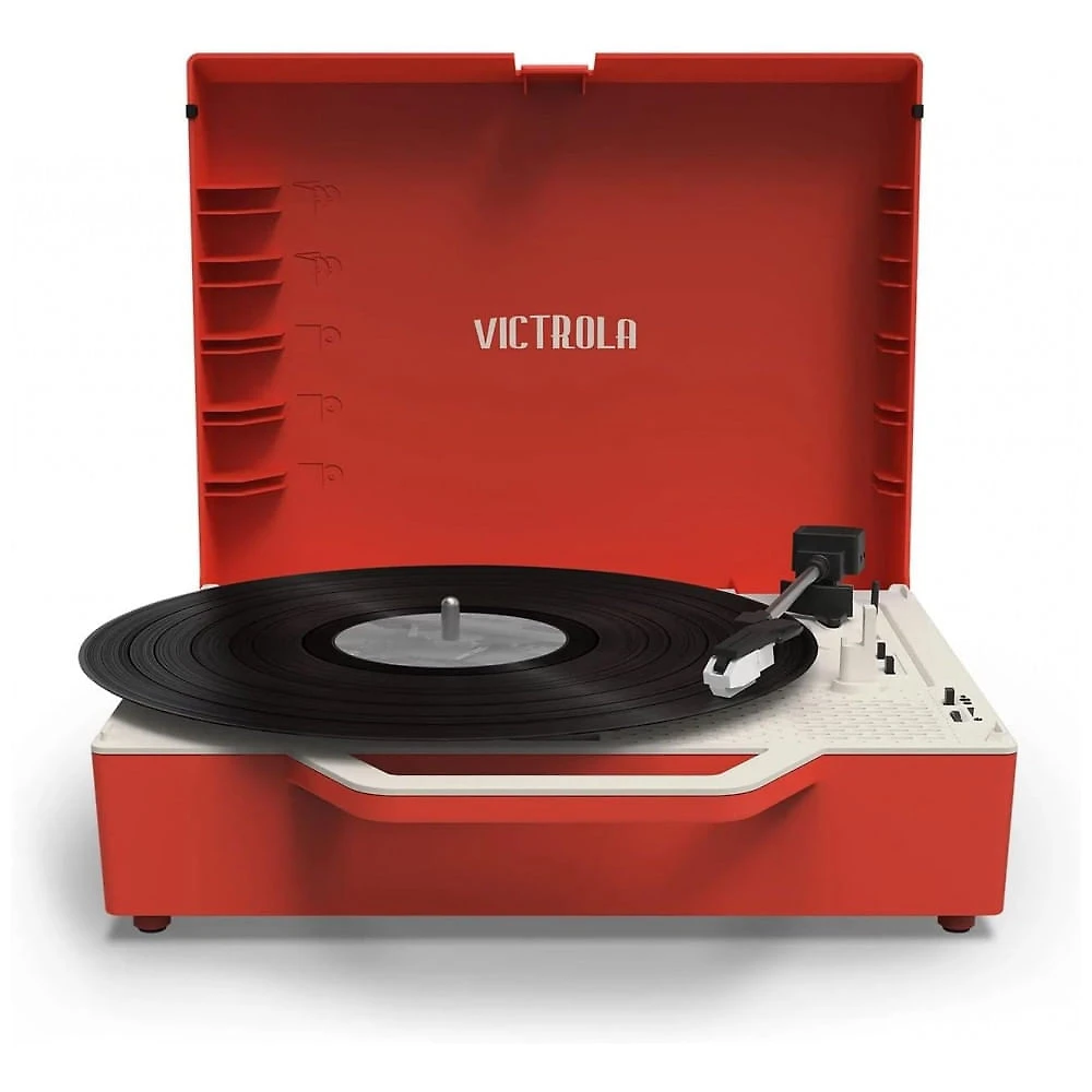 Toca Discos 3 Velocidades, Mesa Giratória Bluetooth Acionada por Correia e Radiador de Graves Integrado, Victrola Re ...
