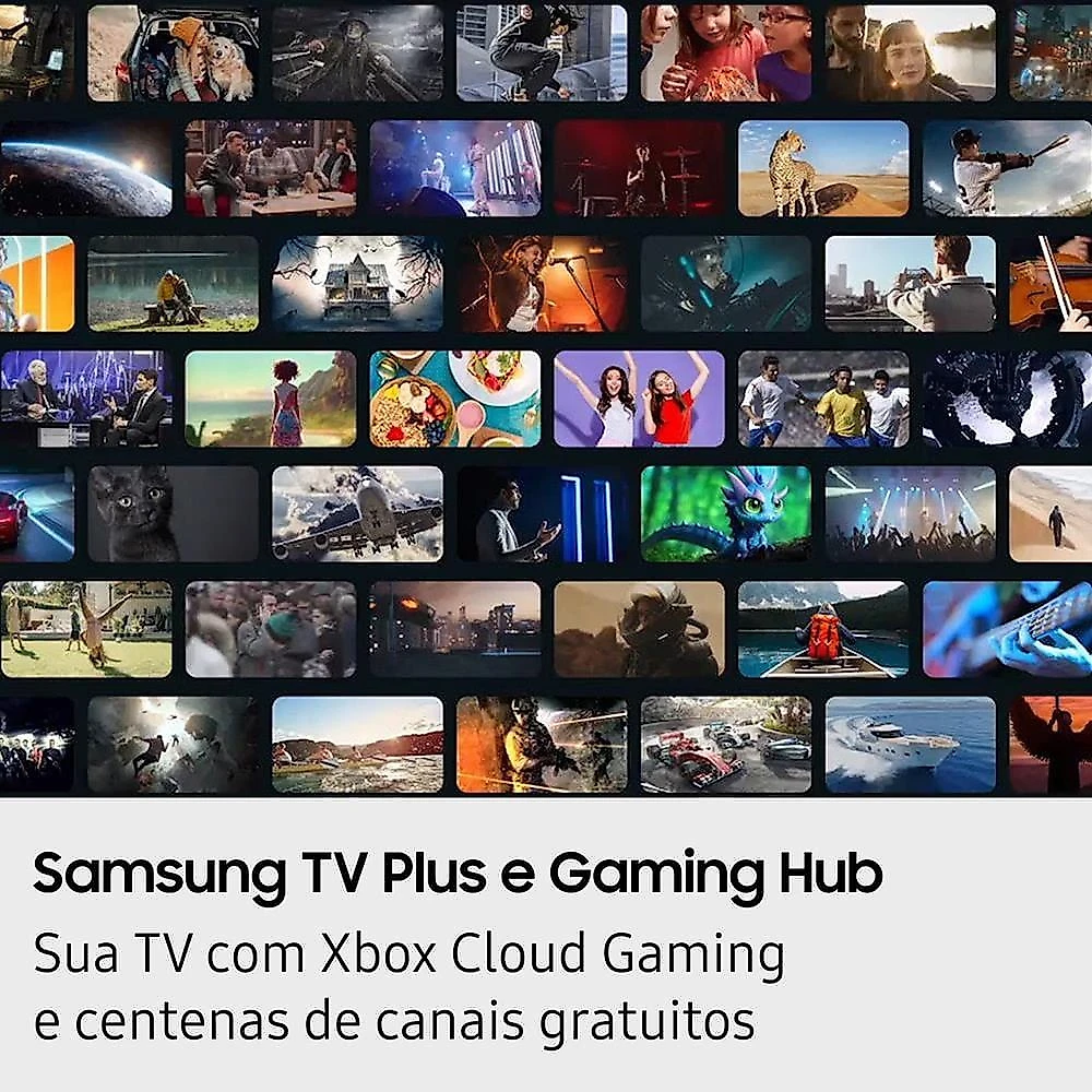 Smart tv 55" 4k samsung 55u8600f crystal hdr tizen alexa e xbox gaming