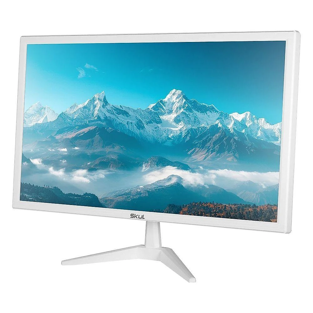 Monitor Office SM235MSYW 23" Full HD Painel LED 60HZ Branco com Entradas HDMI e VGA