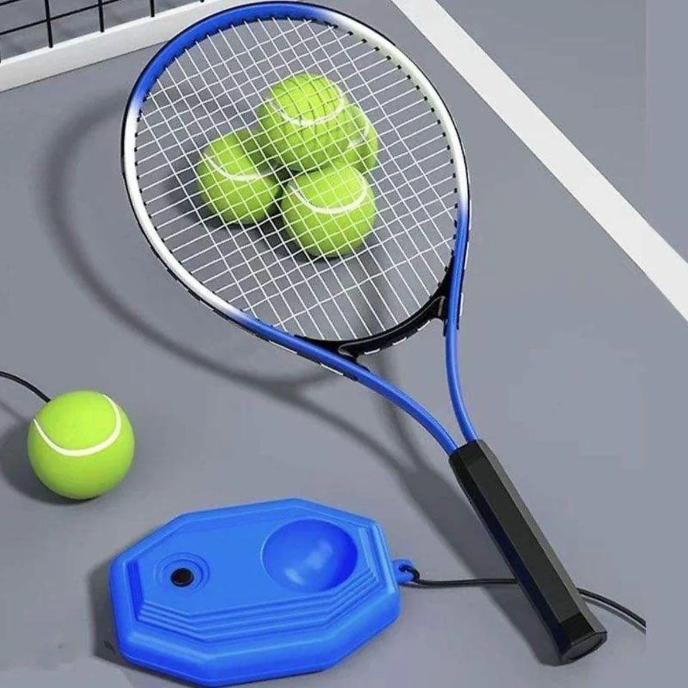 Kit Base de Treino de Tenis Treinador Portatil Individual Adulto Infantil Yeet