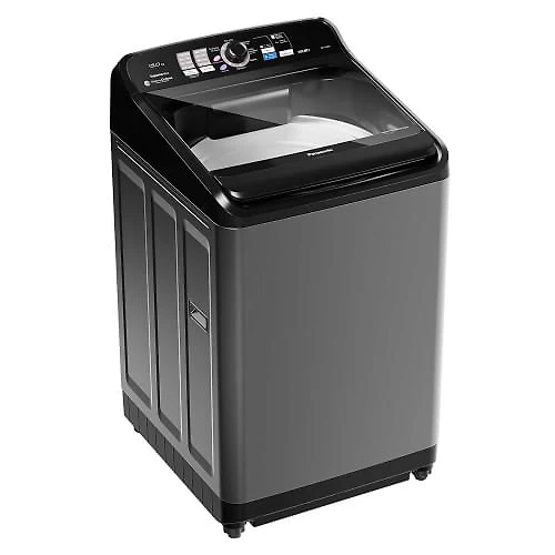 Lavadora de Roupas Panasonic 15Kg Titânio com 08 Programas de Lavagem e Smart Sense NA-F150B1T