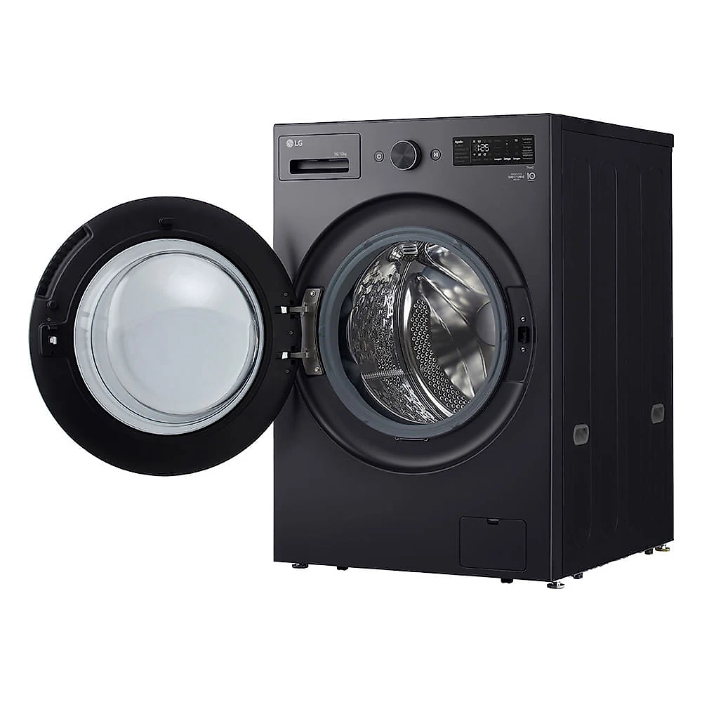Lava e Seca Smart LG 16kg com Inteligência Artificial Aidd WD16GNTS6B/A Black Inox - 110V