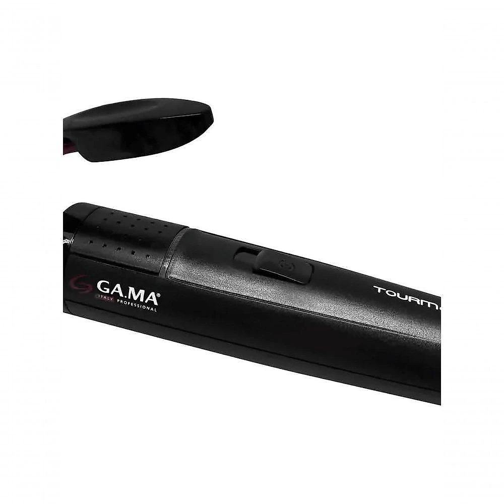 Modelador de Cachos Ceramic Nano Tourmaline New 25MM com Temperatura Máxima de 220°C Preto Ga.Ma