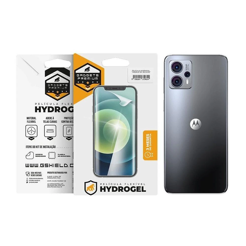 Película Para Motorola Moto G23 - Traseira Hydrogel Hd- Gshield