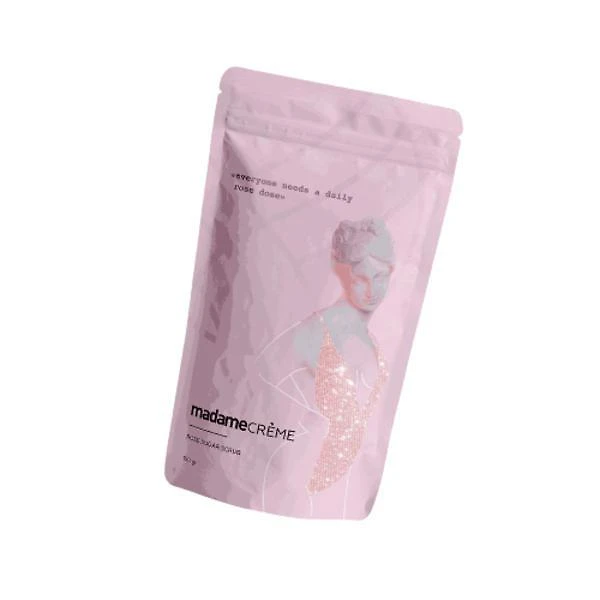 Miniatura Rose Sugar Scrub Madamecrème Esfoliante Natutal 150G