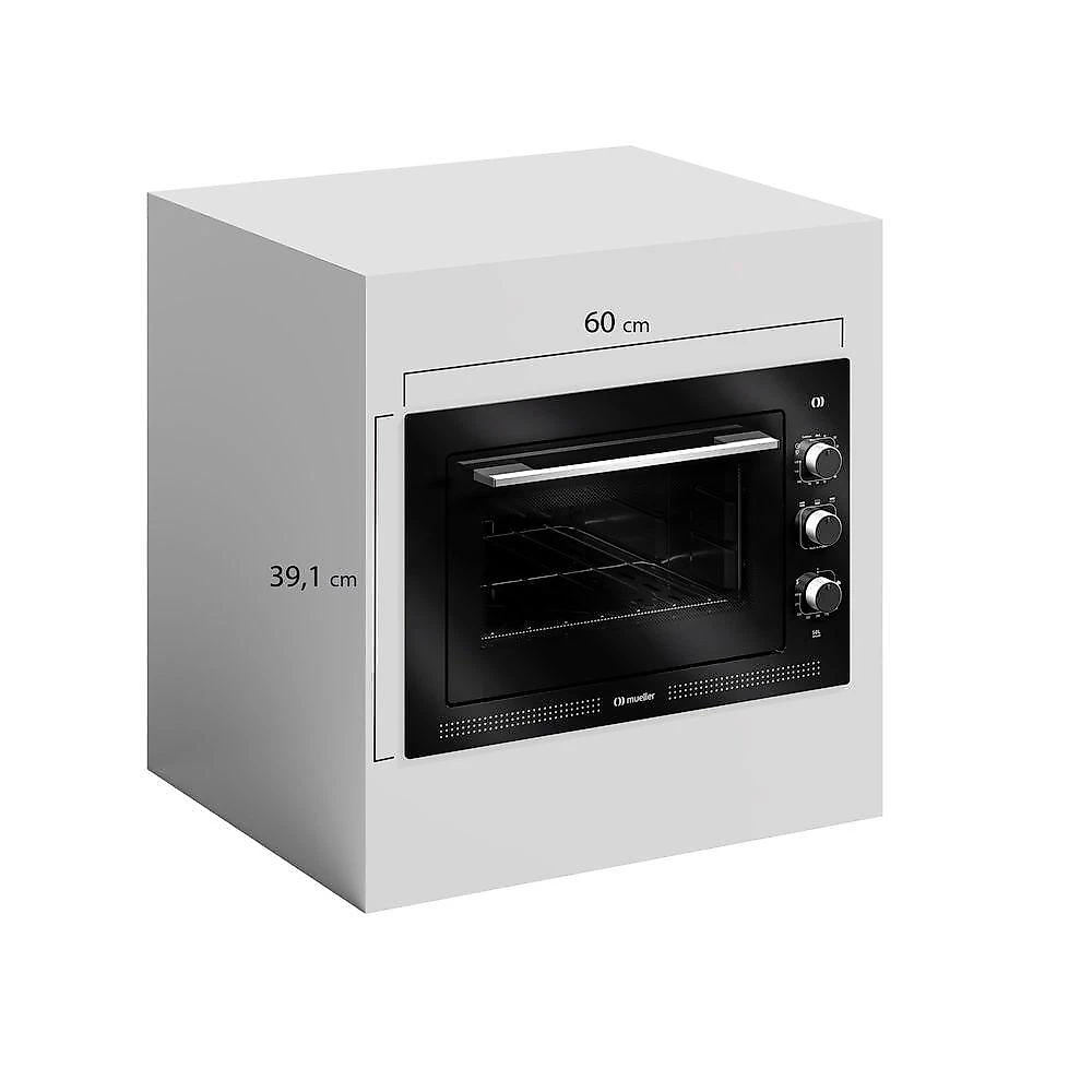 Forno Elétrico De Embutir Mueller Preto 50 Litros MFE50K 220V