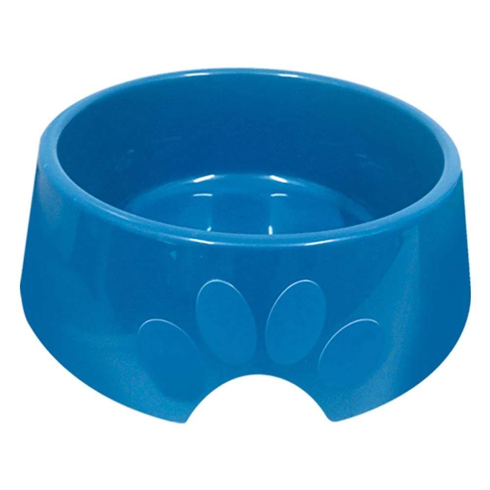 Comedouro Furacão Pet Pop Plástico Azul - 1 Litro