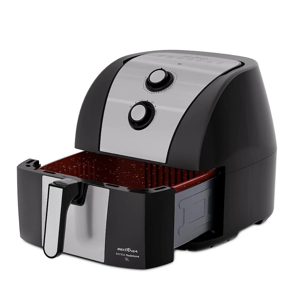 Air fryer britânia 9l 2000w antiaderente baf90a 220v