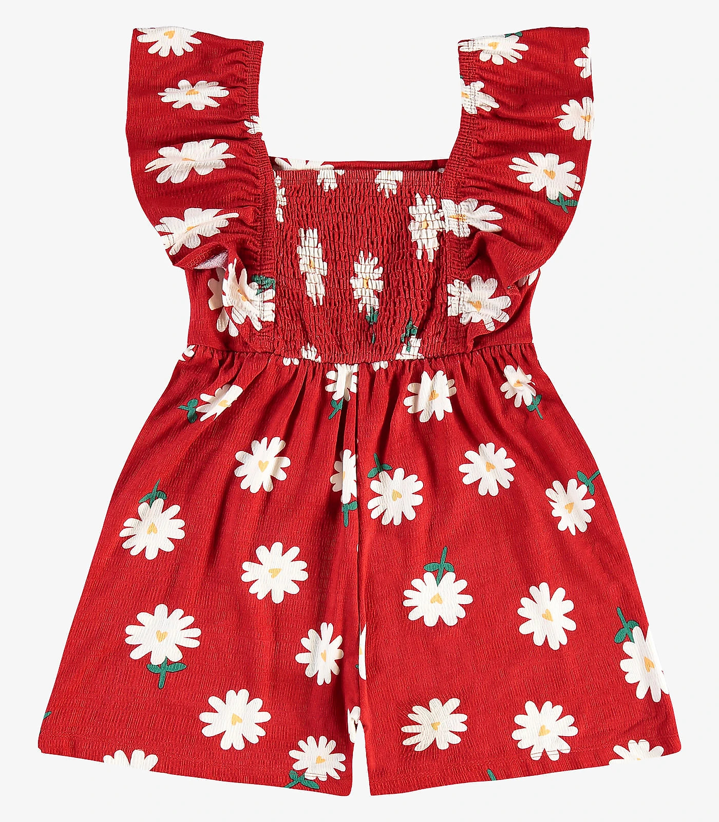 Macaquinho Visco Maquinetada Feminino Rovi Kids Vermelho 1