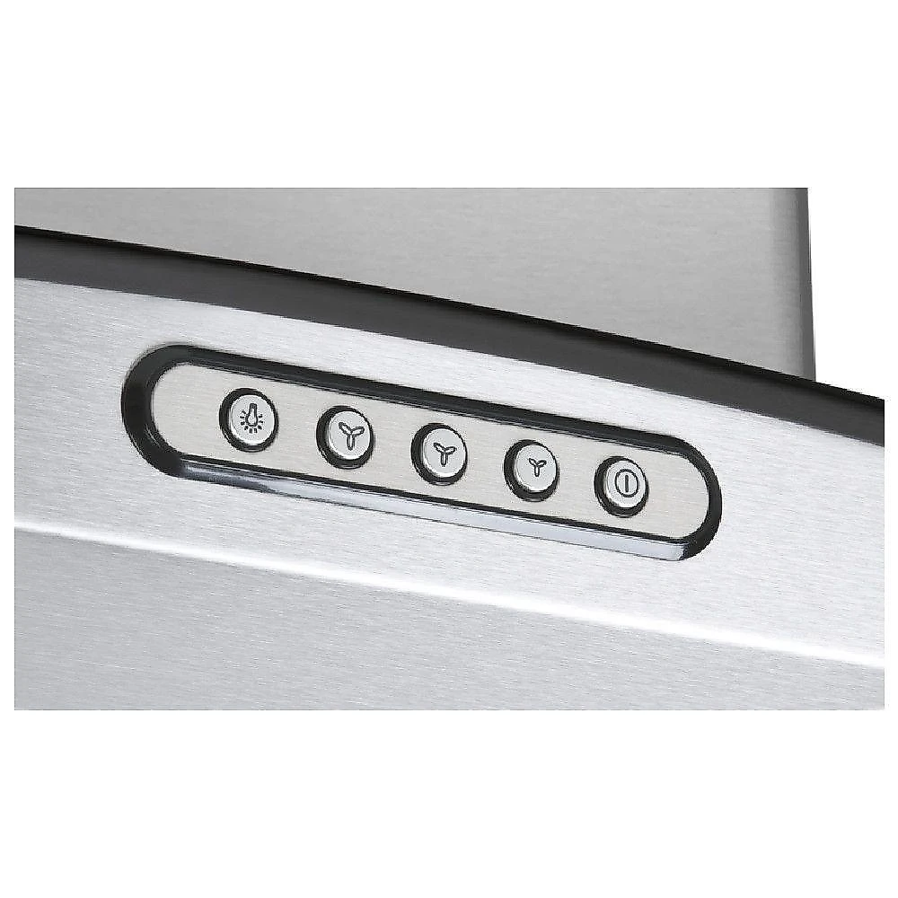 Coifa Ilha 75cm Vidro Curvo Fogatti Inox 110v