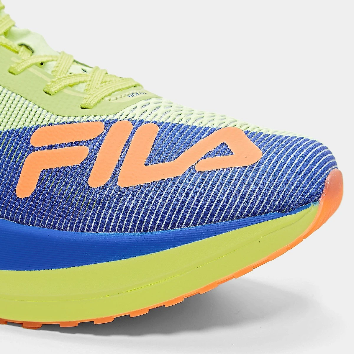 Tênis Fila Racer Carbon 3 Feminino Verde Limão+Azul - 34