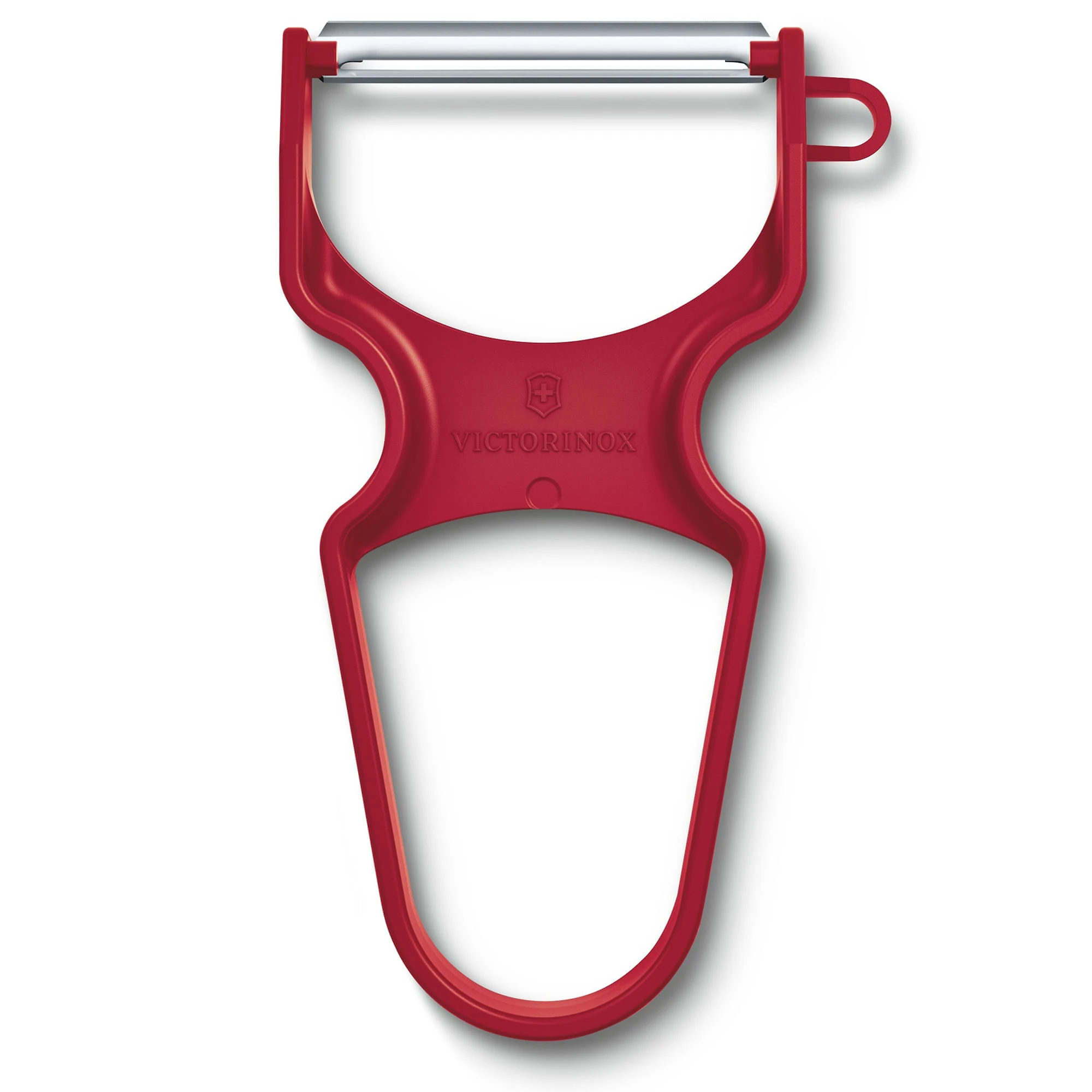 Descascador Victorinox Rapid lâmina lisa Vermelho