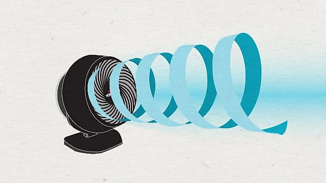 Vornado Ventilador 293 Amarelo 110V