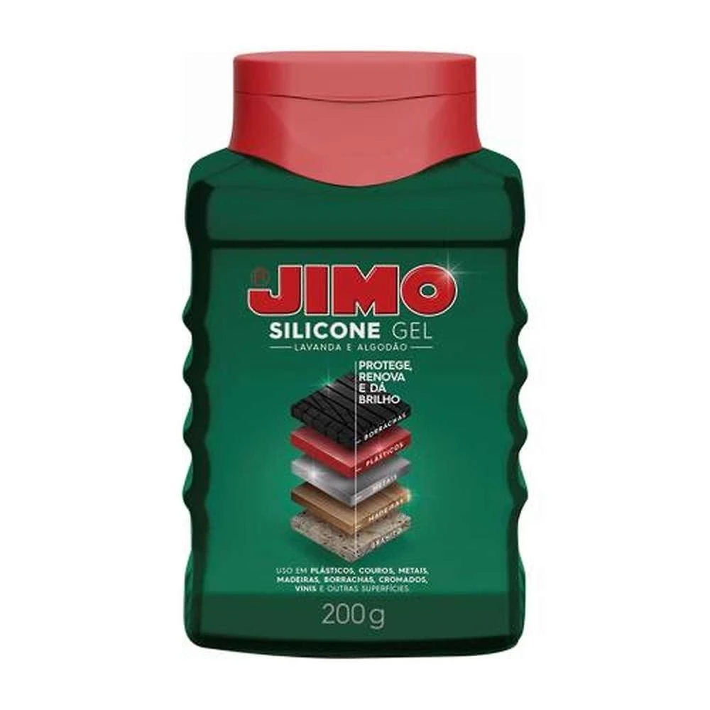 Silicone em Gel Silicone Gel Lavanda 200G Limpa Protege e Dá Brilho Lavanda Jimo