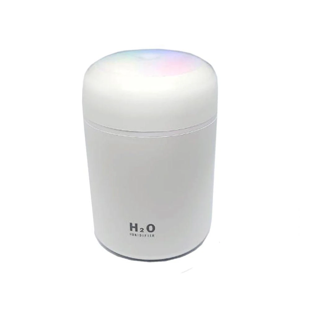 Umidificador H2o Lumen Difusor Usb 300ml Led Branco