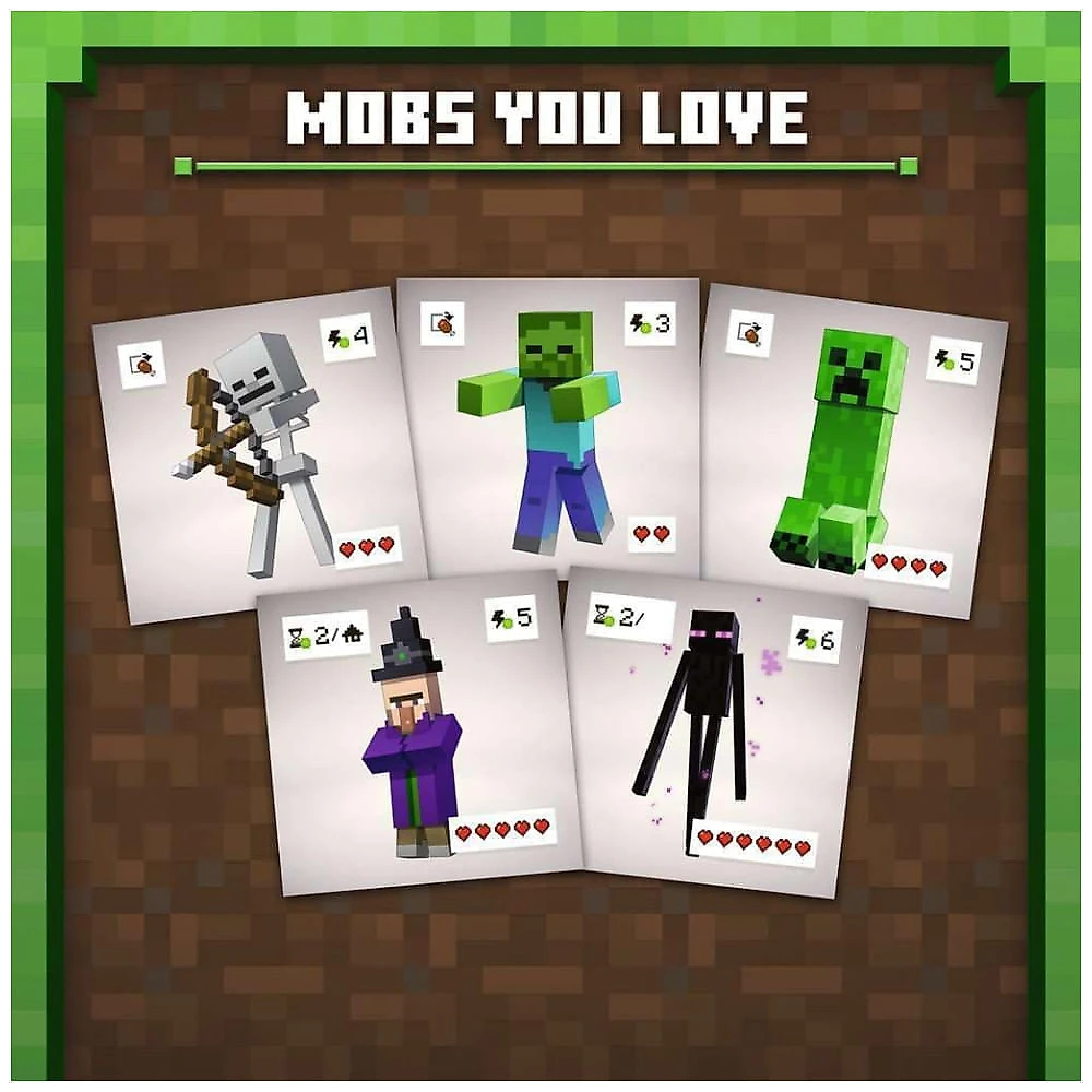 Ravensburger Minecraft Builders Biomes - Jogo de Tabuleiro Estratégico Cativante, Ideal para 2-4 Jogadores, A partir de 10 Anos