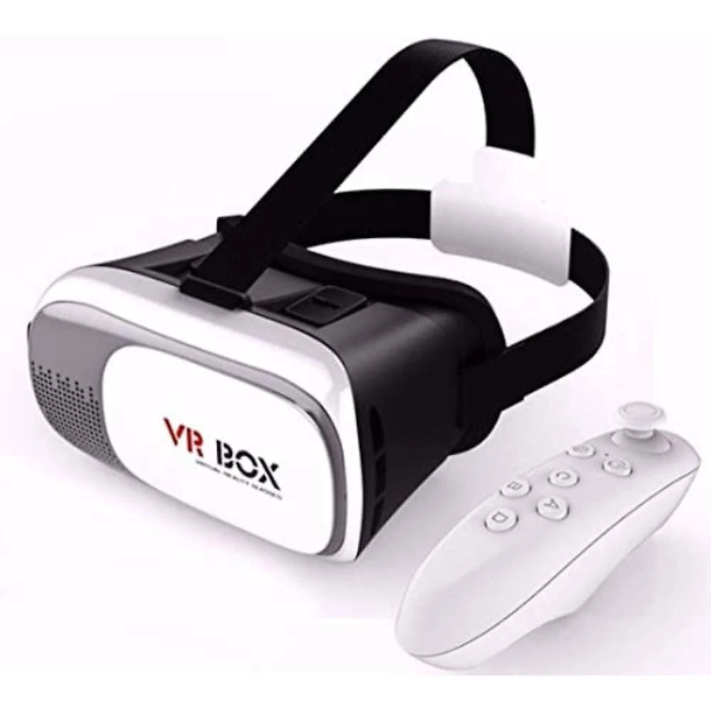 Óculos de Realidade Virtual Utimix Vr Box 2.0 Compatível com Celular Até 6 Polegadas 3D Branco