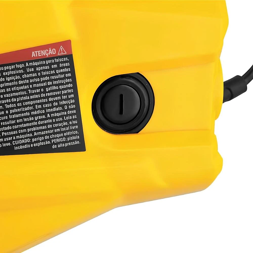 Máquina de pintura airless mpa1010 1,3hp 220v vonder 1010w 3000 psi 1,5 l/min mangueira 10m compacta