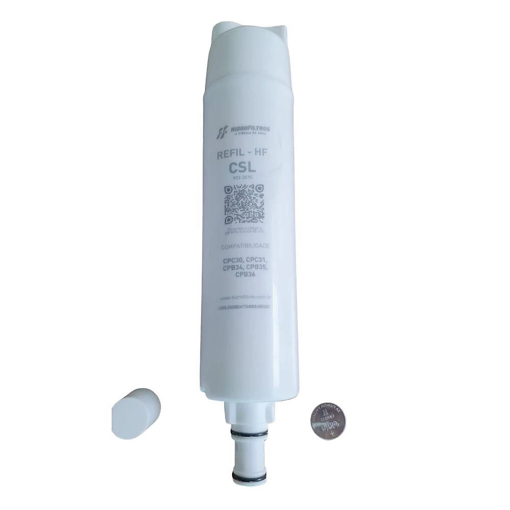 Refil de Filtro Hidrofiltros HF-CSL para Purificador de Água Compatível Consul CPC30 CPC31 CPB34