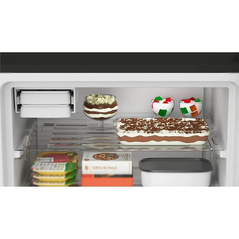 Geladeira Frost Free Duplex Brastemp Eclipse Collection A+++ 463L Black Inox Fresh Box e Cold Room BRM55FE 127V