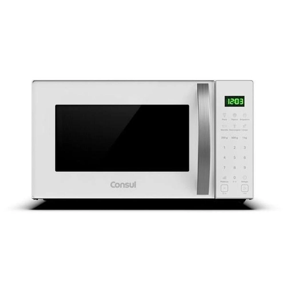 Micro-ondas Bancada Consul CMS23ABANA 23L 750W c/Função Marmita Branco 110V