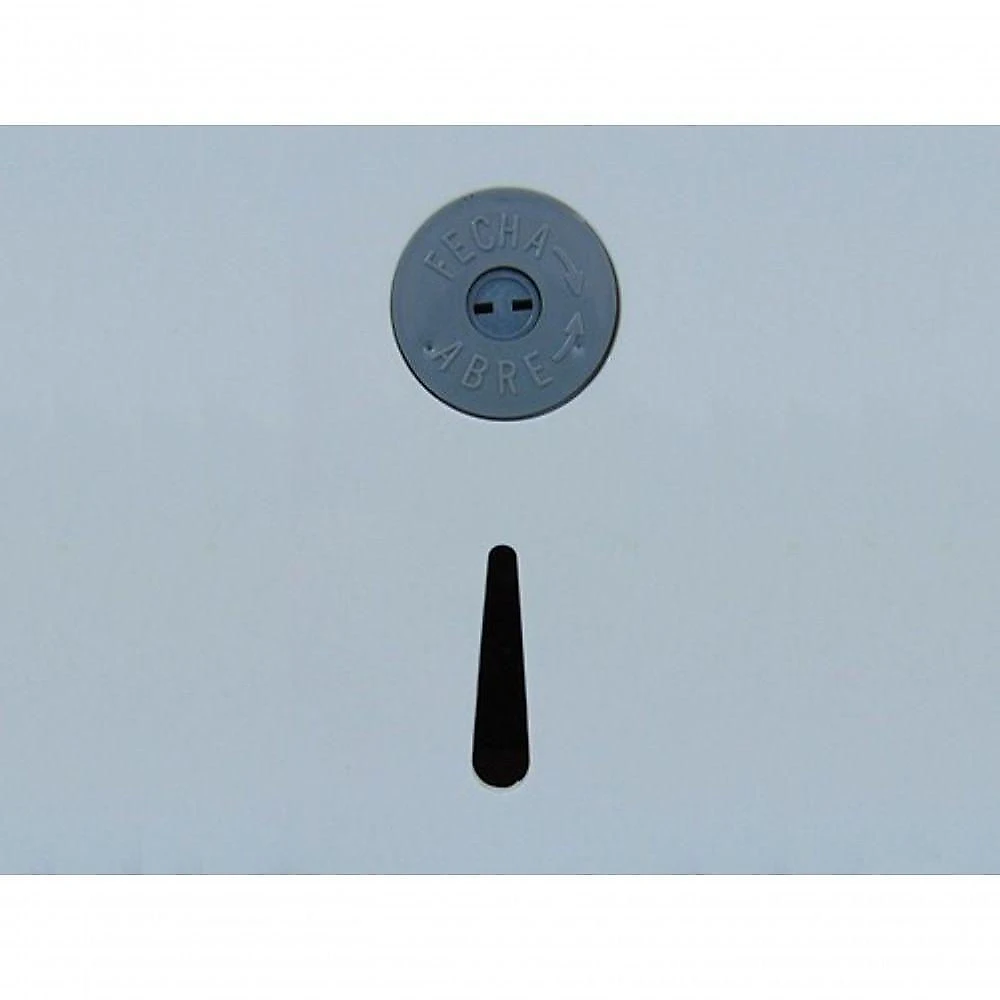 Kit 2 Suportes para Papel Higiênico Rolo N9 para Rolos de 300 a 400M com Visor Branco, Cinza
