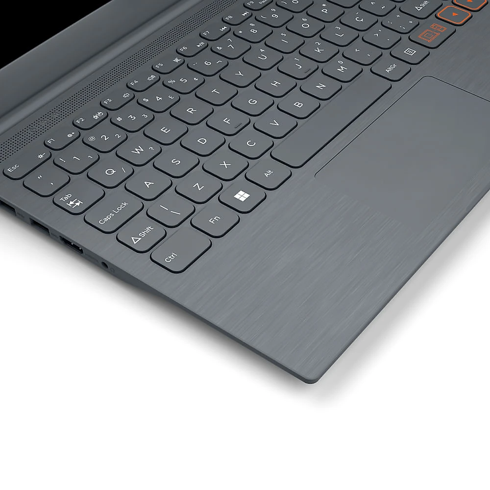 Notebook Positivo Vision C14 Intel® Celeron® Linux 8GB RAM 256GB eMMC 14.1” LED HD Lumina BAR - Cinza
