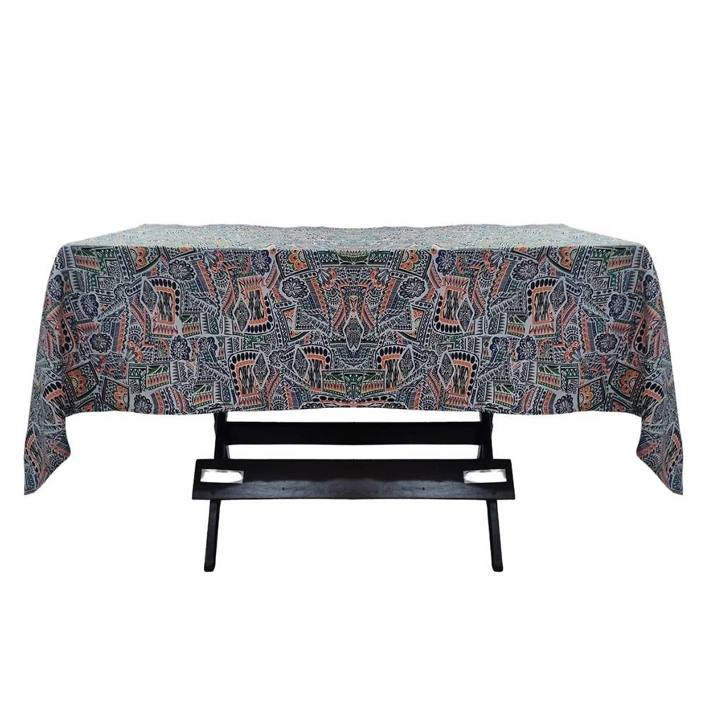 Toalha Mesa Oxford Estampado 1,50x1,50 4 Lugares Floral